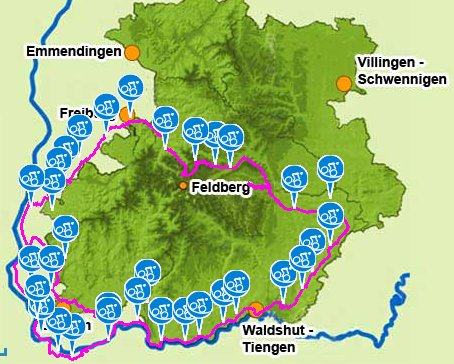 Südschwarzwald-Radweg | Schwarzwald Privatzimmer